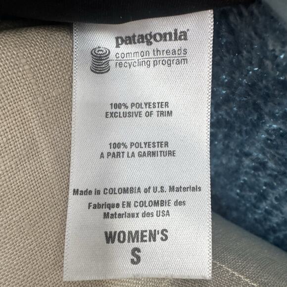 Patagonia R4 lightweight Fleece Shoreline Blue Womens Jacket Small, Discontinued - Picture 7 of 10